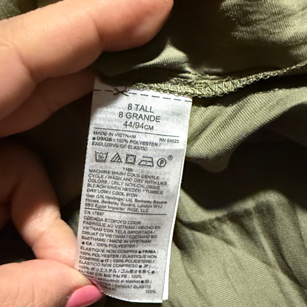 Banana Republic Dark Olive Maxi Dress - Picture 6 of 6